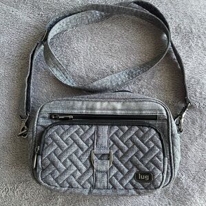 Lug bag - Carousel - heather grey